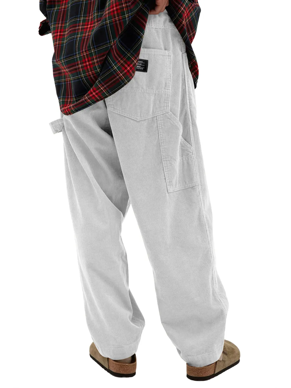 Structured Corduroy Utility Pocket Pants