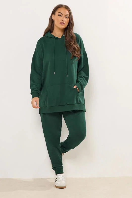 Green Pocket Front Hoodie detail 1