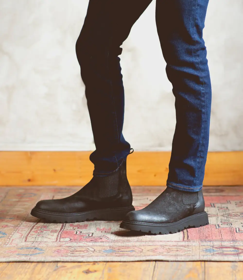 Platform Lightweight Chelsea Boots