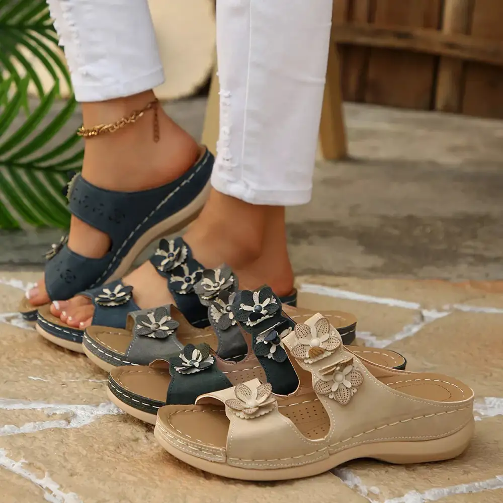 Classic Embellished Open Toe Sandals