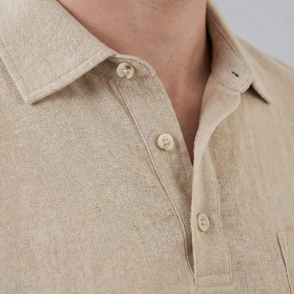 Knit Lightweight Polo Shirt