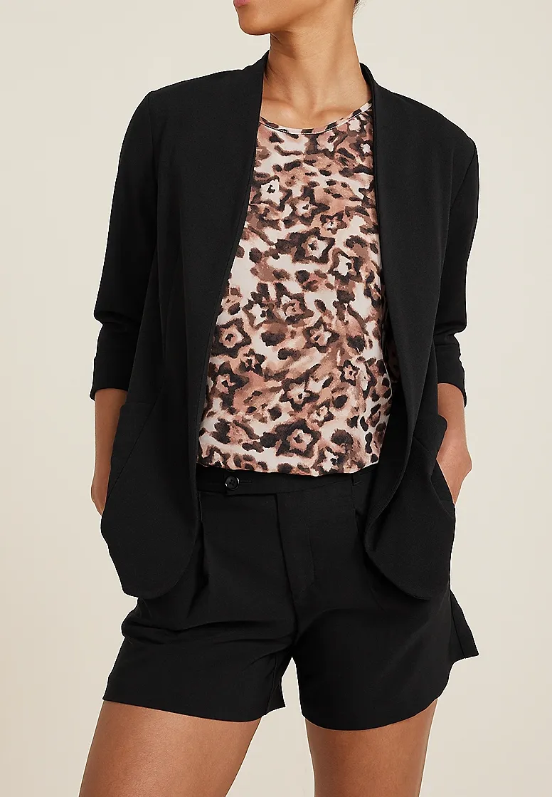 Curve Hem Blazer