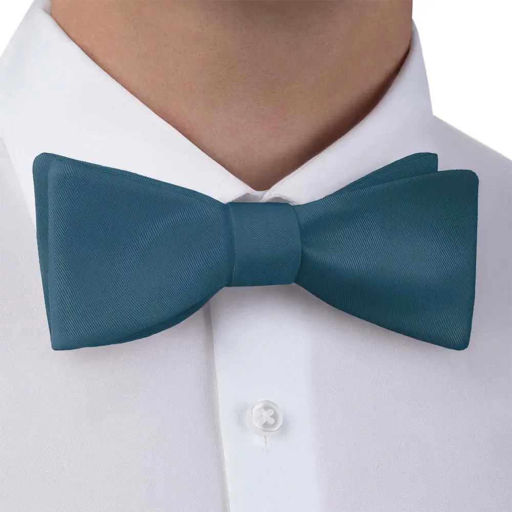 Solid Pattern Bow Tie