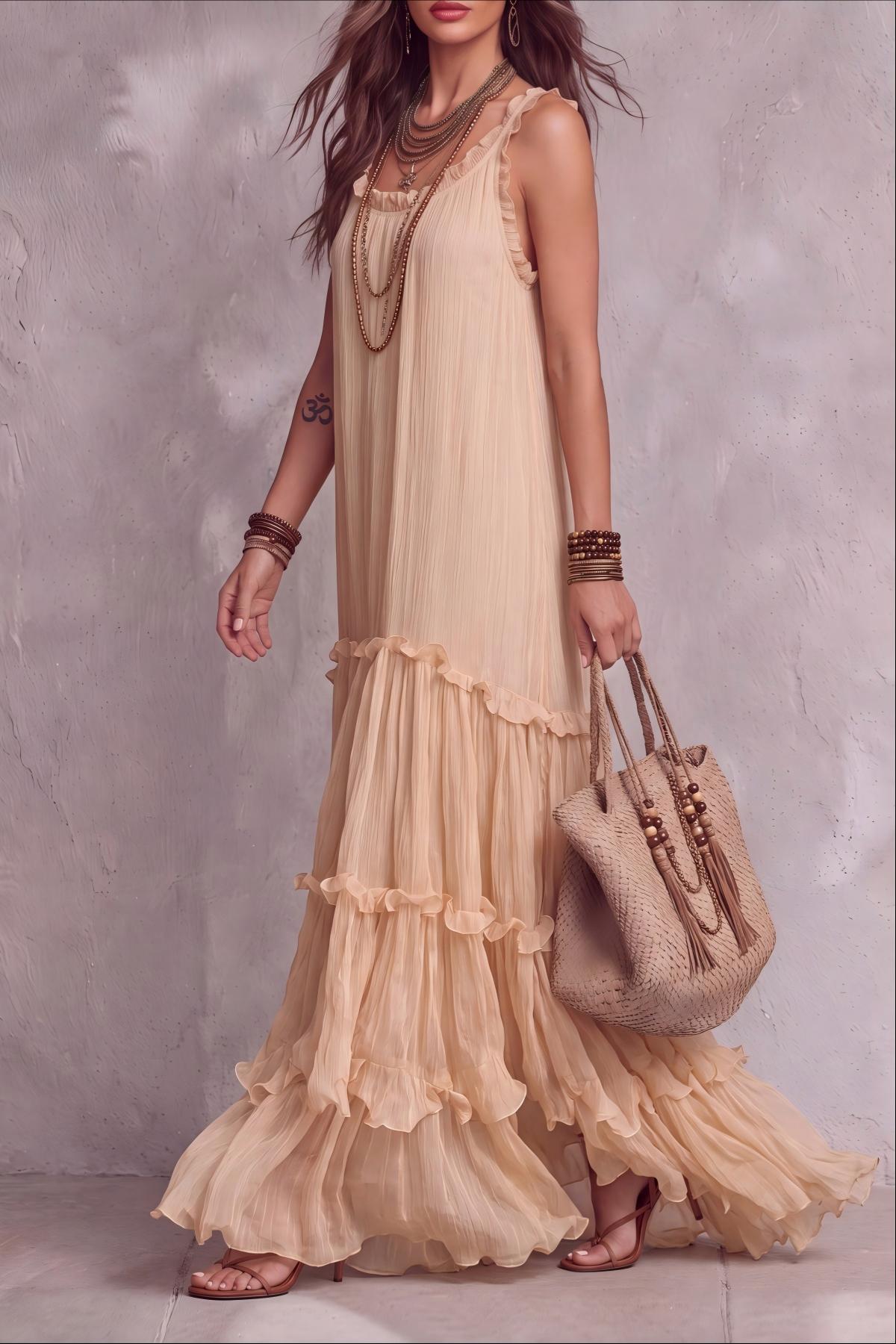 Sleeveless Maxi Dress