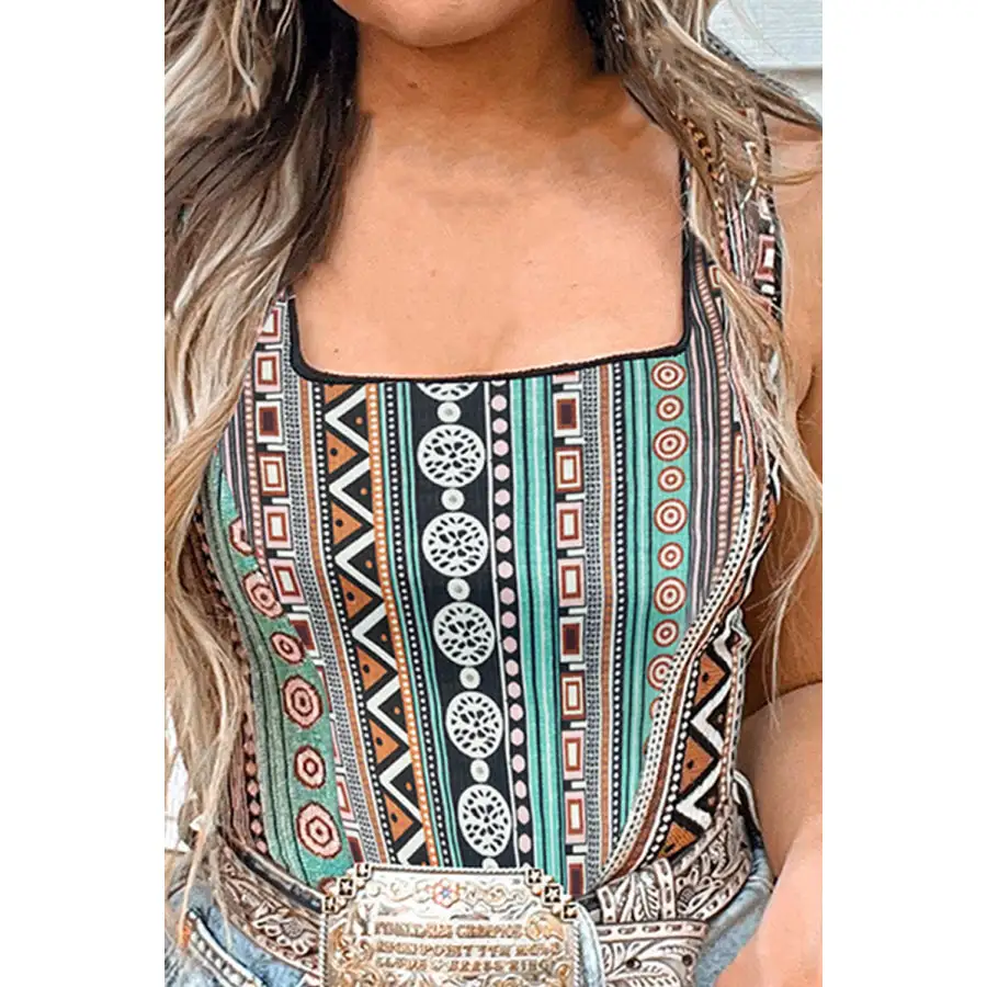 Everyday Square Neck Wide Strap Tank