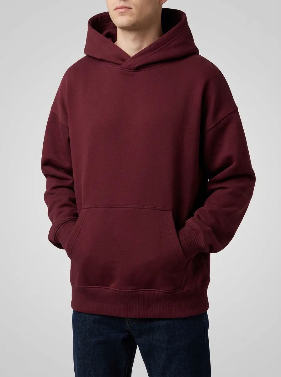 Men's Textured Hoodie