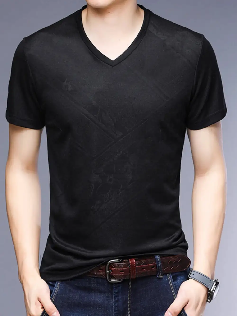 V-Neck Short-Sleeve T-Shirt