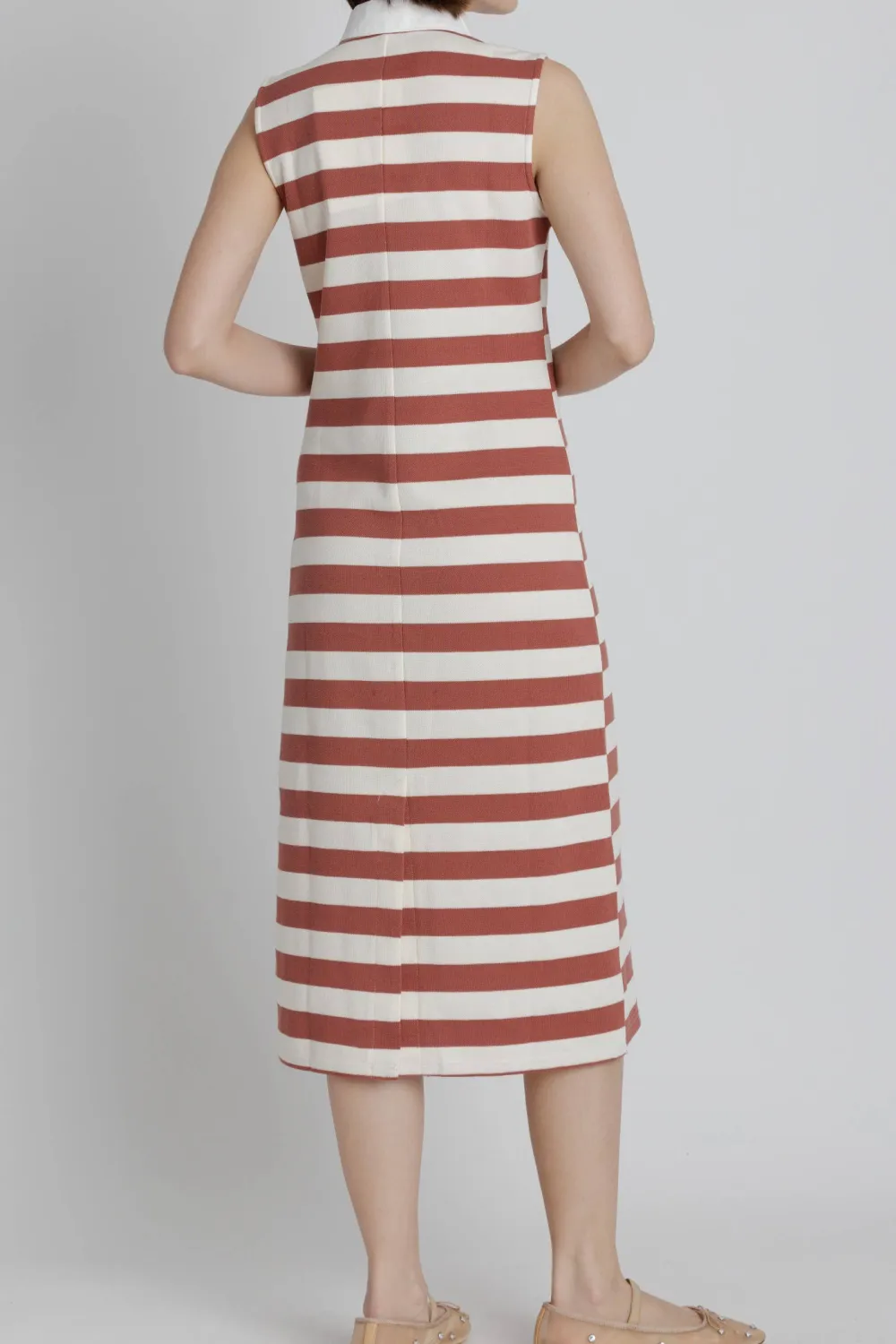 Rugby Polo Midi Dress