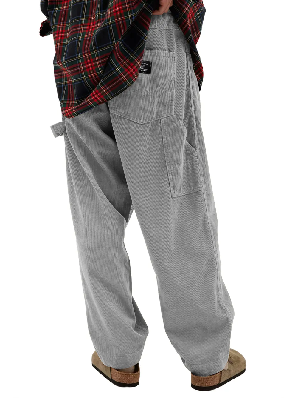 Structured Corduroy Utility Pocket Pants