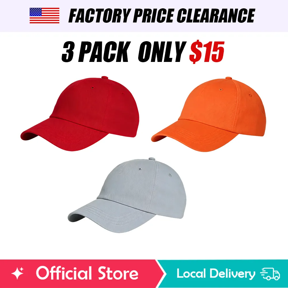 3 PACK Off-Duty Cap