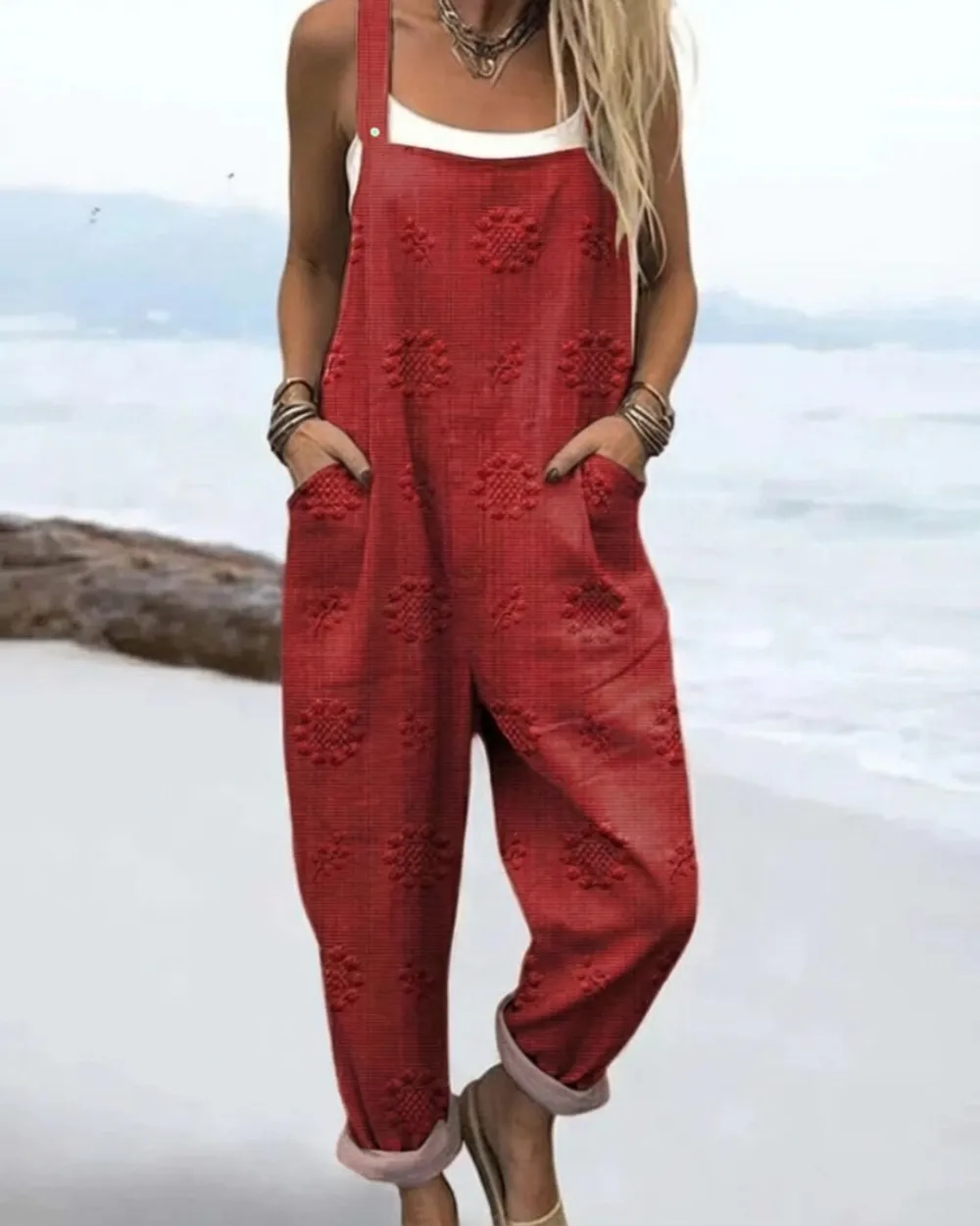  Casual Dungaree Jumpsuit