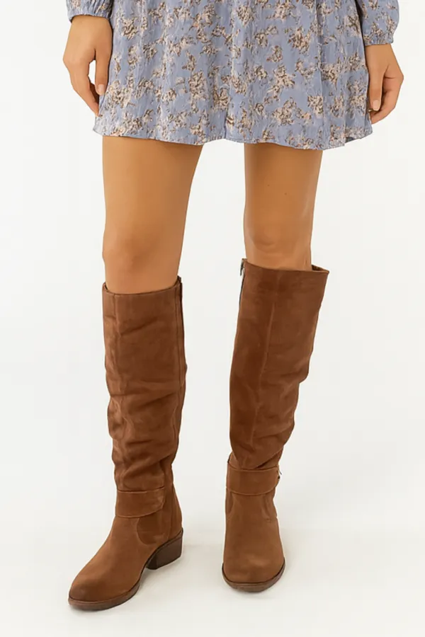 Clean Knee Tall Boots