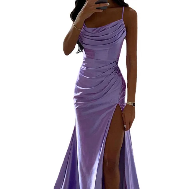 Women's Slit Bridal Dress