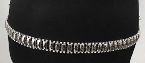 Crystal Metal Waist Belt