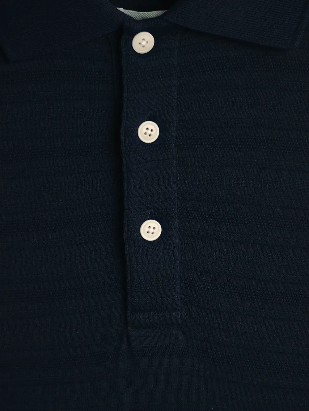 Navy Casual Style Short Sleeve Polo Shirt