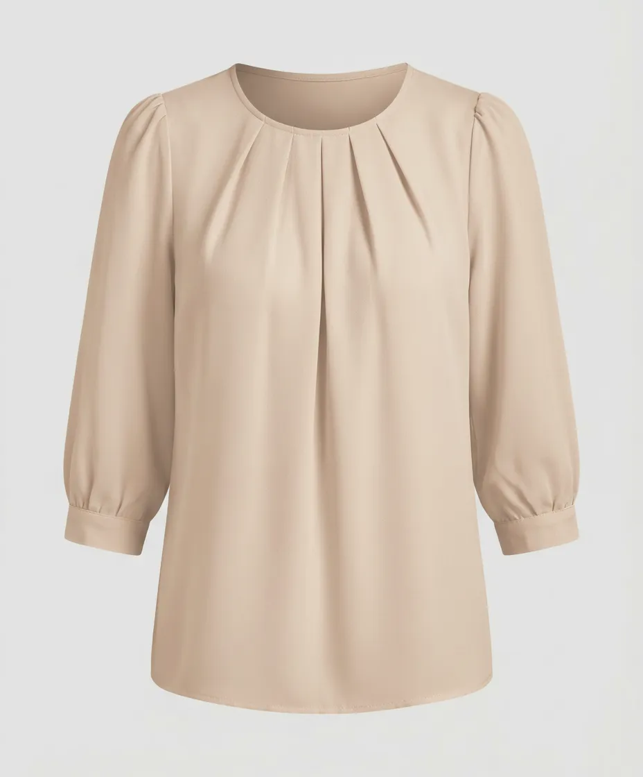 Understated Satin Blouse