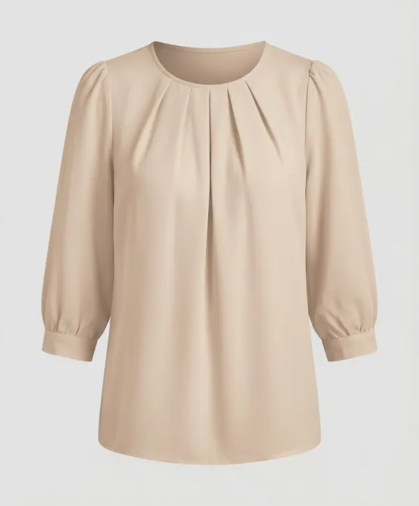 Understated Satin Blouse