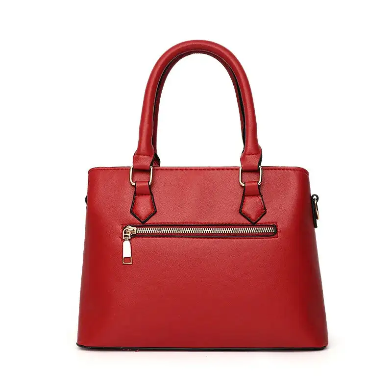 Everyday Elegance: Casual Satchel And Crossbody Bag Set