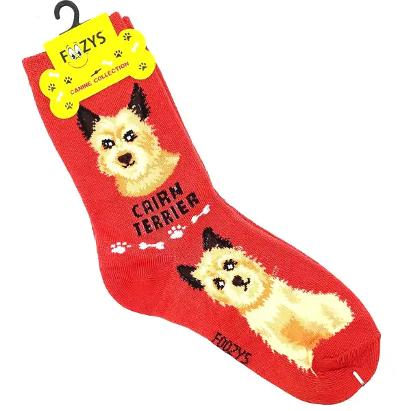 Unisex Terrier Dog Crew Socks