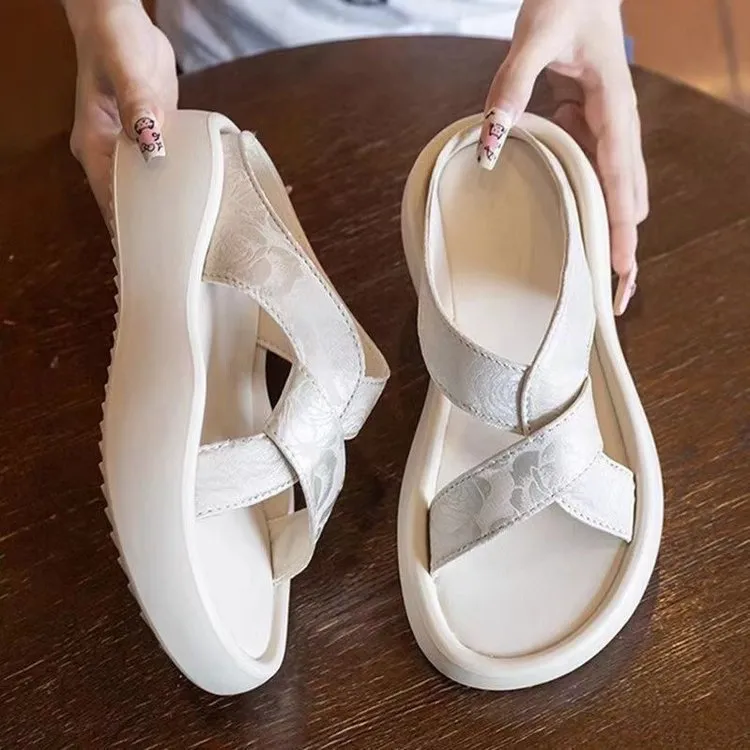 Cushioned Thick Sole Slide Sandals