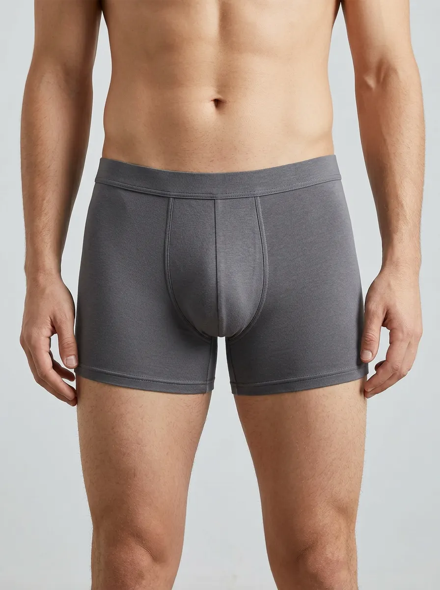 Men's Essential Elastic Waistband 3-Pack Boxer Briefs