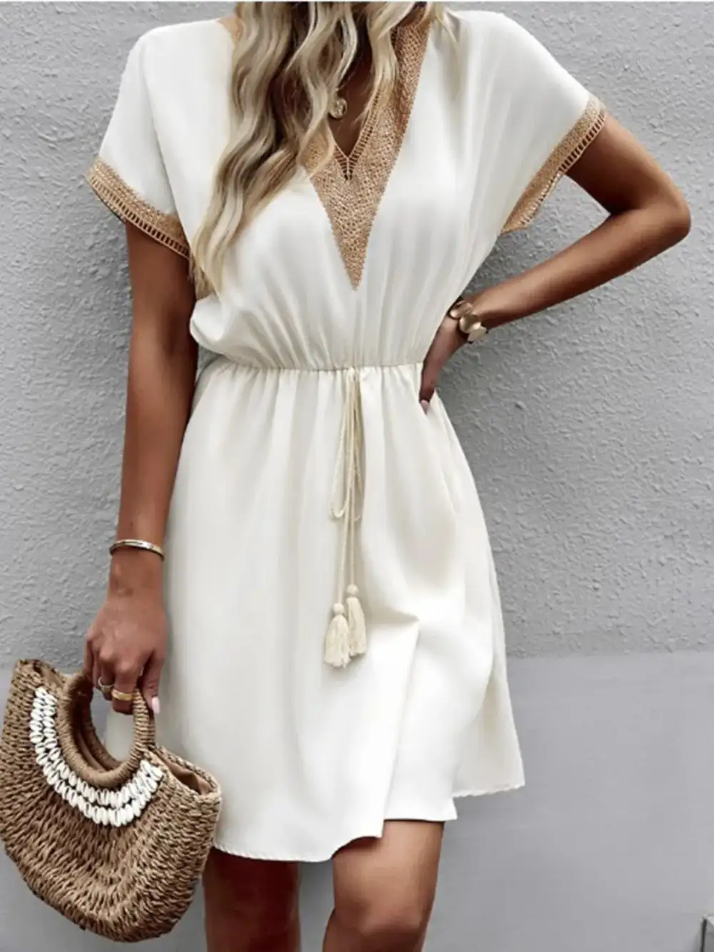 Soft A-Line Midi Dress