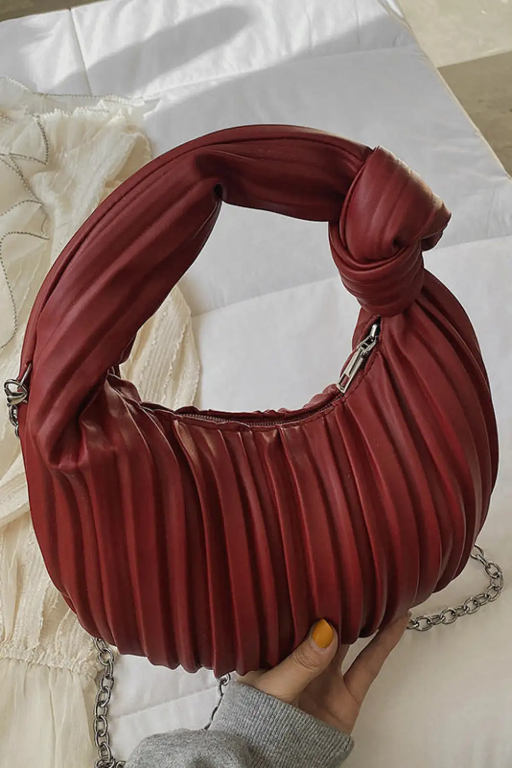 Japanese Korean-Inspired Small Crescent Shoulder Bag Soft