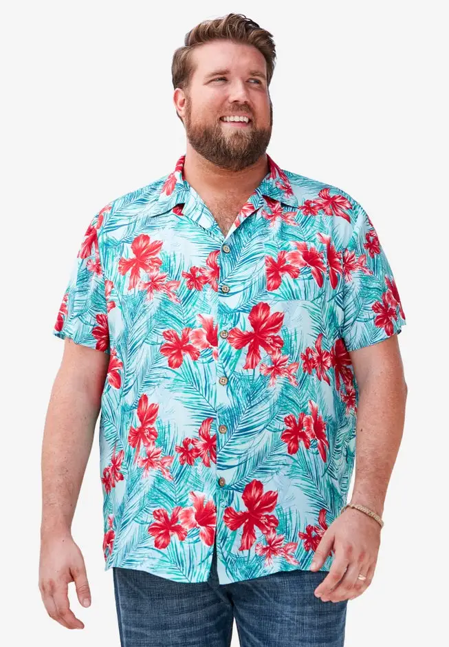 Printed Camp Shirt