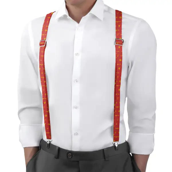 Semper Fi Theme Suspenders