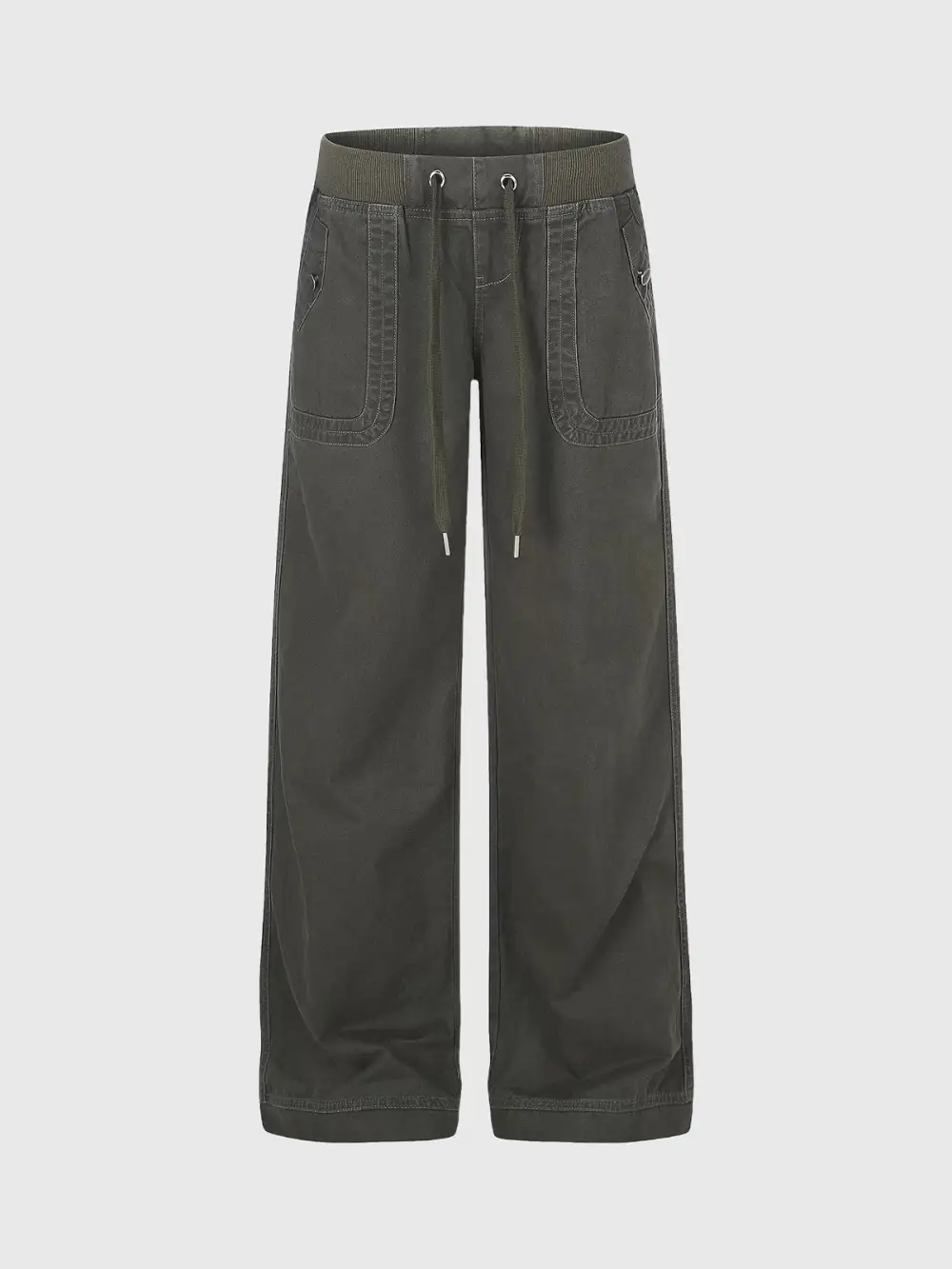 Straight-Leg  Pants