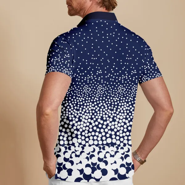 Active Performance Short Sleeve Button Up Polo Shirt
