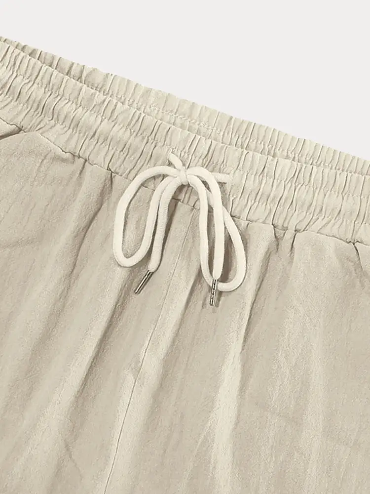 Breathable Cotton Cargo Shorts