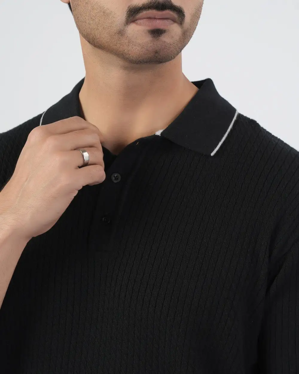 Men's Comfortable Easy Wear Polo Collar T-Shirt