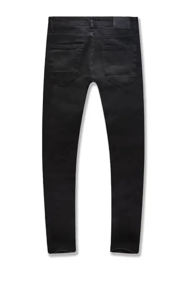 Rip Repair Tapered Jeans