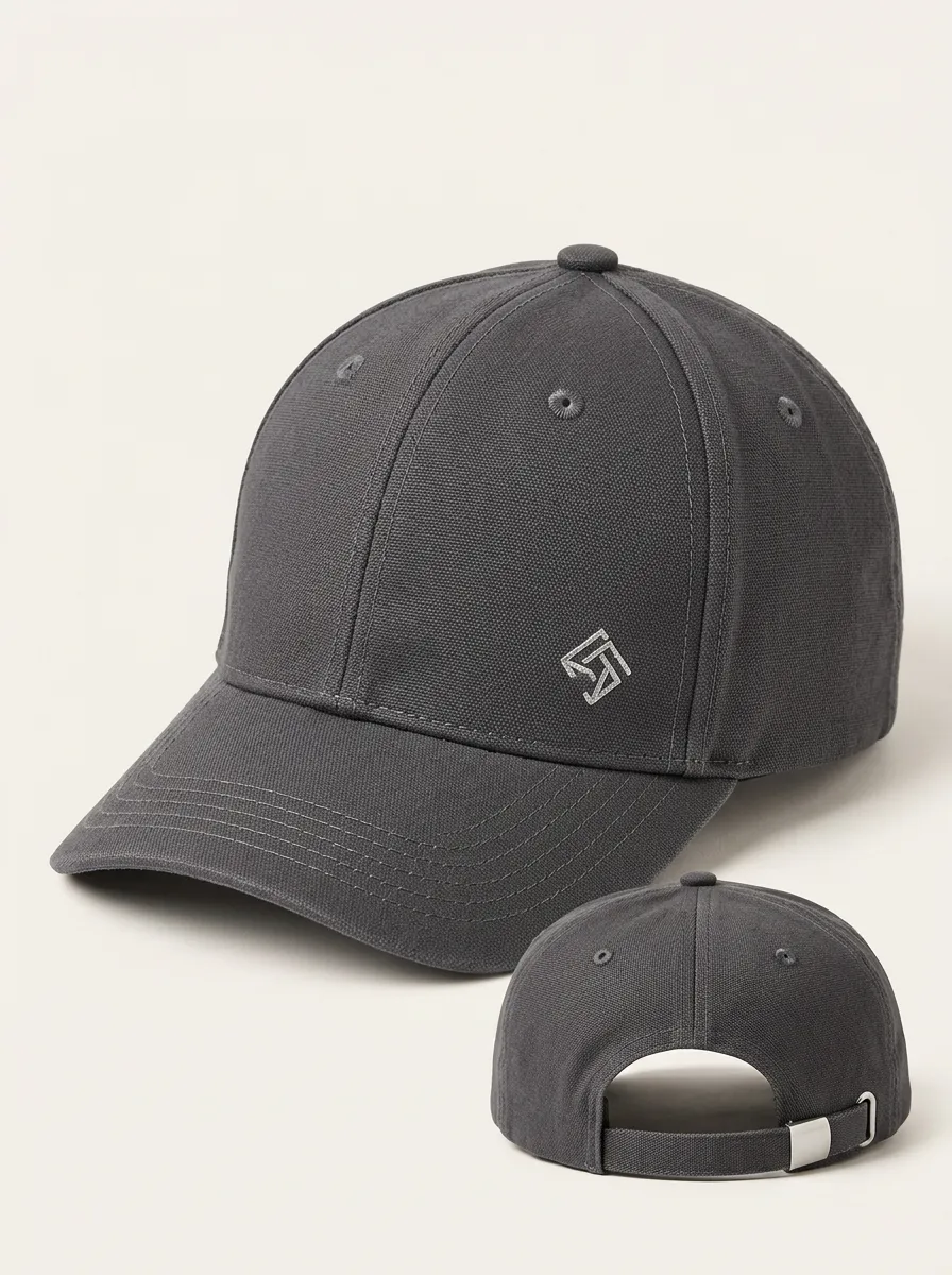 Weekend Ready Abstract Geometry Embroidered Baseball Hat
