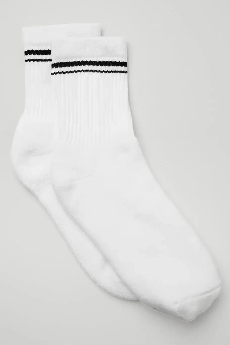 2 PACK Unisex Half-Crew Throwback Sock