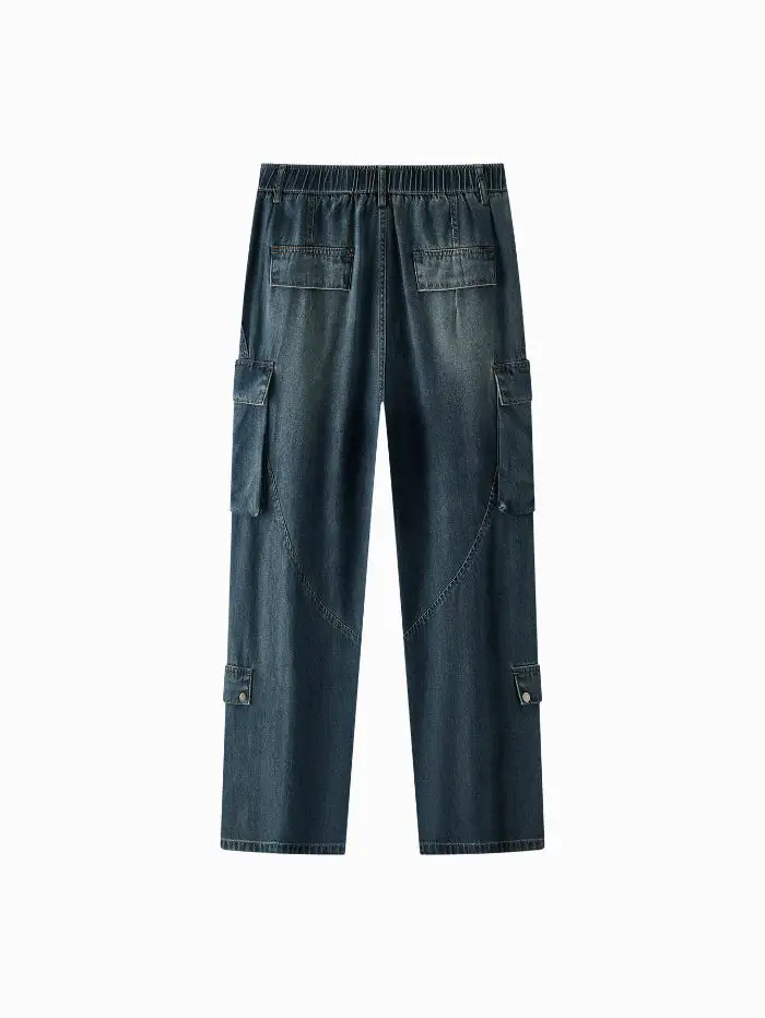 Men's Denim Athletic Denim Pants