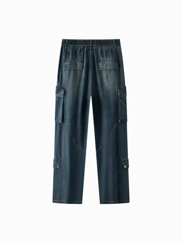 Men's Denim Athletic Denim Pants