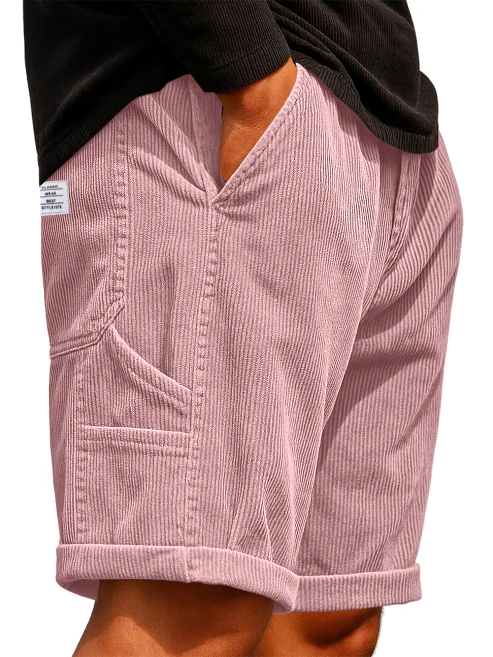 Everyday Corduroy Utility Pocket Shorts