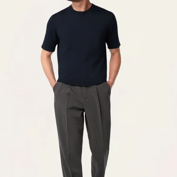 Relaxed Fit Classic Fit Knit T-Shirt