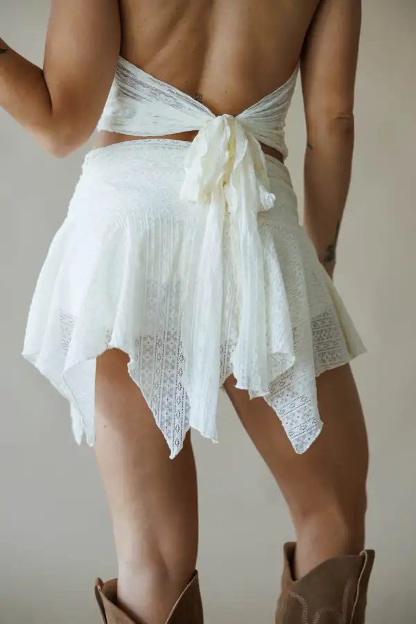 Lace Layered Skort