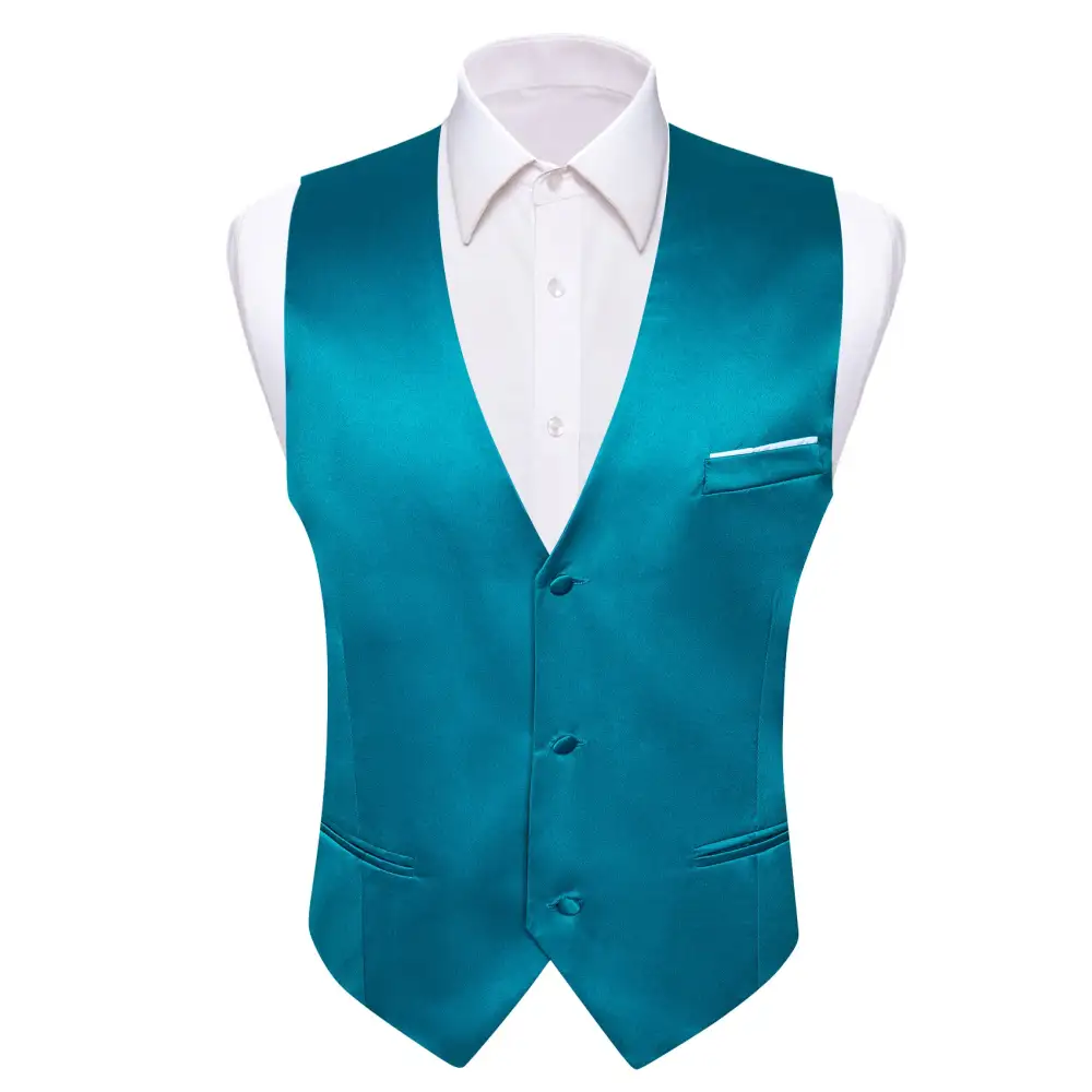 Modern V Neck Casual Formal Dress Vest