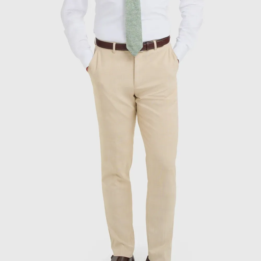 pants Beige Check