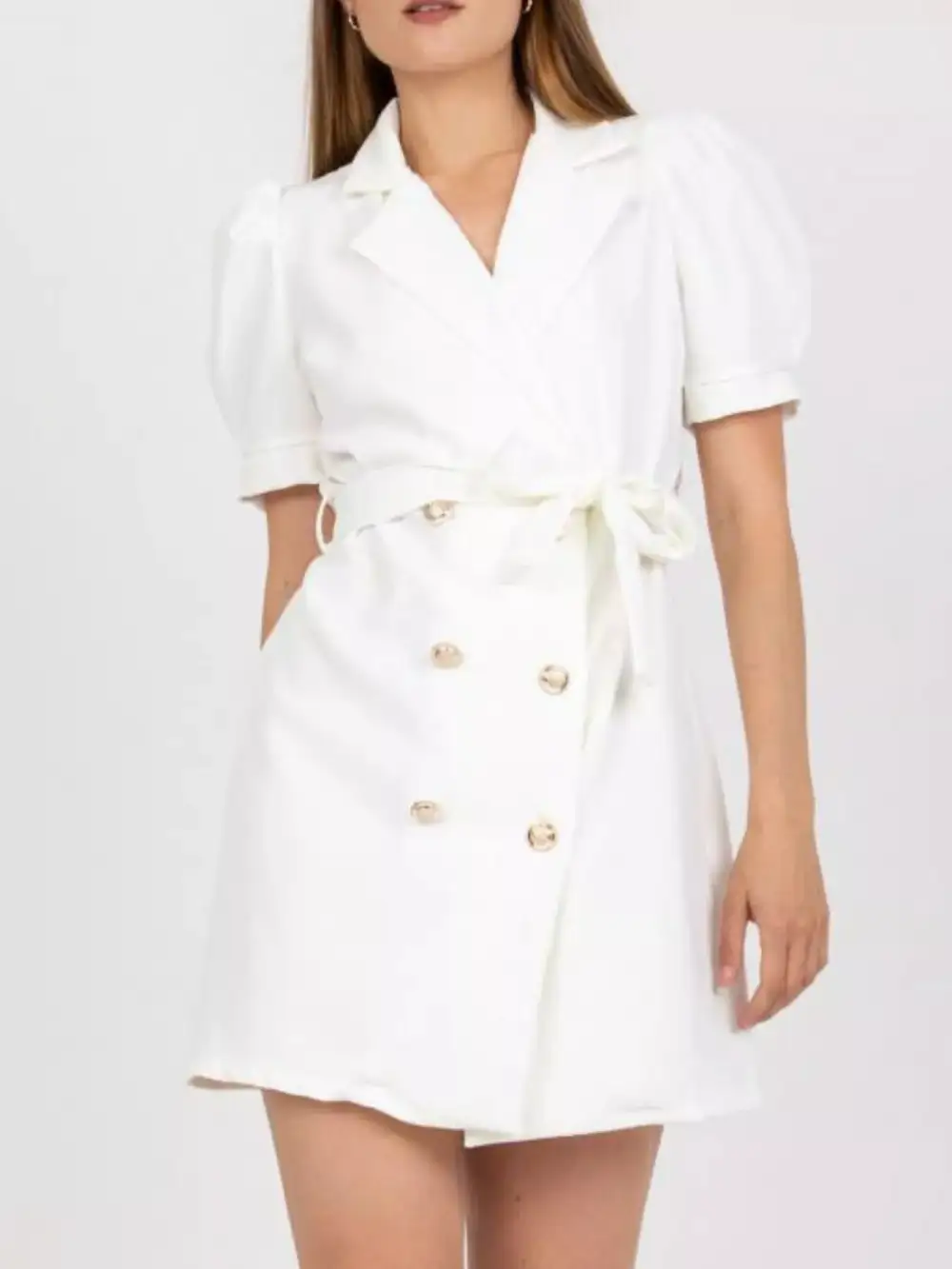 Soft Touch Tie Waist Mini Dress