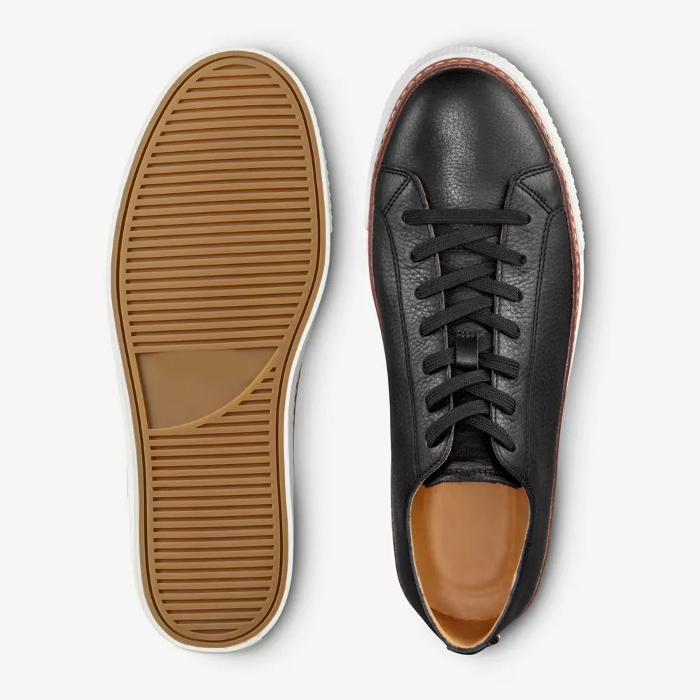 Leather Welt-Inspired Detail Casual Style Sneaker