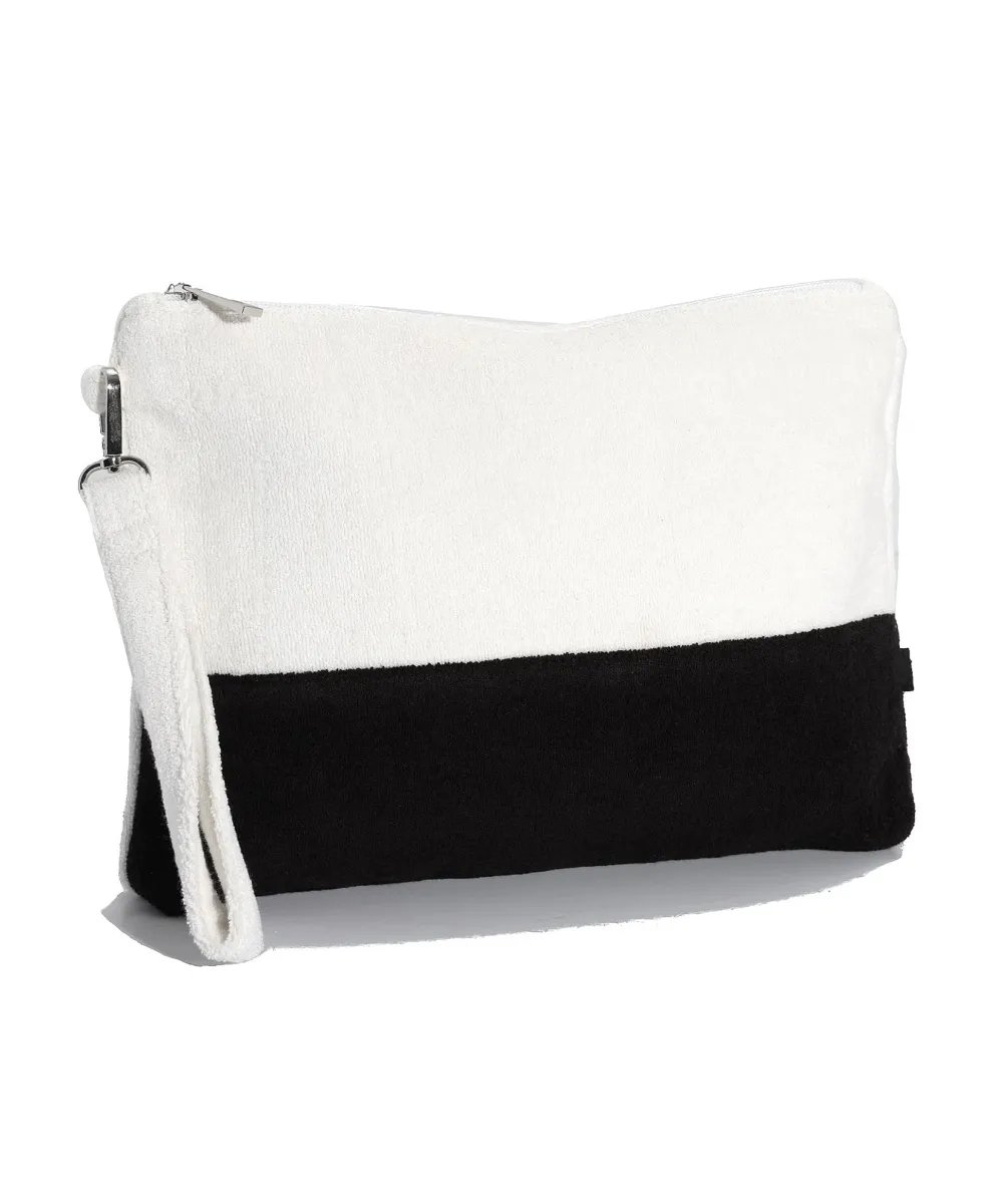 Casual Style Block Rocker Beach Clutch