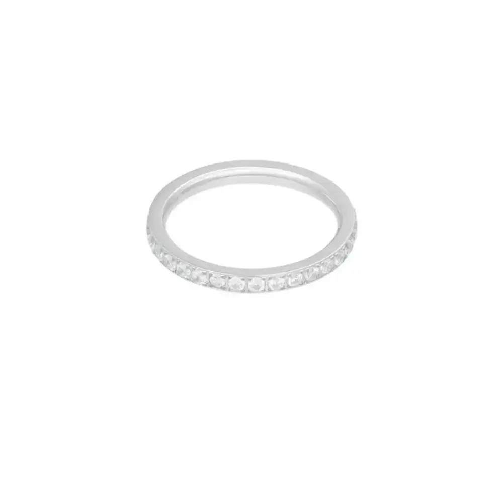 Zirconia Accent Ring