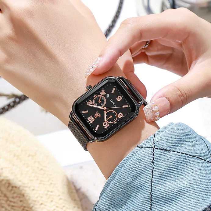 Waterproof Luminous Multi-function Digital Wristwatch, Trendy Simple for Students Teenagers