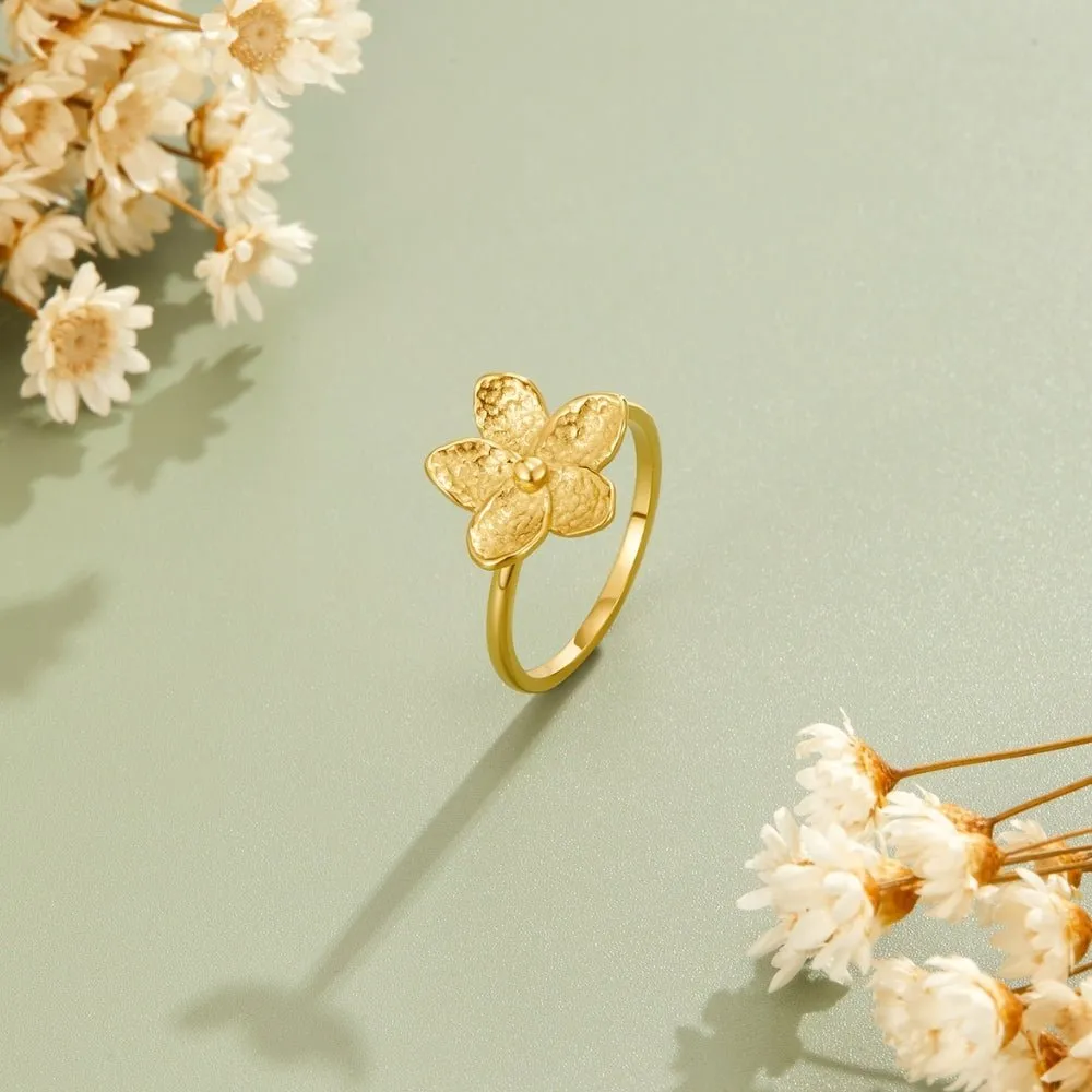 Modern Floral Ring