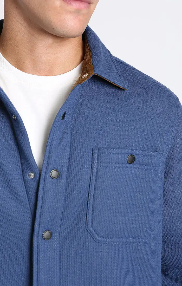 Bonded Waffle Snap Workshirt